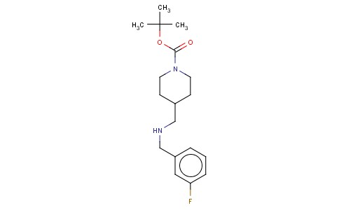 1-BOC-4-[(3-FLUORO-BENZYLAMINO)-METHYL]-PIPERIDINE